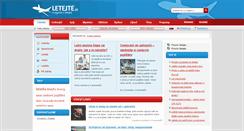 Desktop Screenshot of letejte.cz